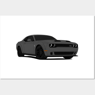 HELLCAT DARK-GREY Posters and Art